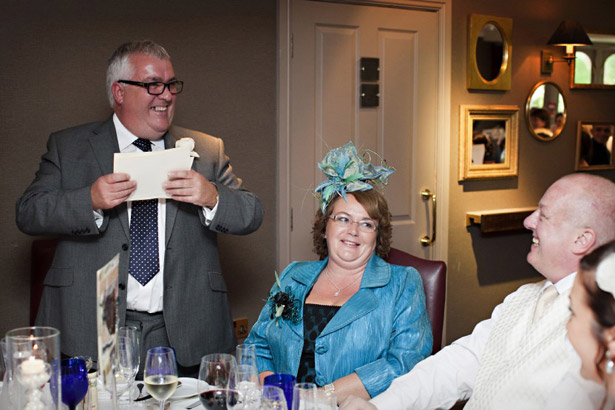 Father of the bride making speech 