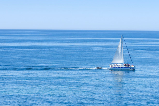 Boat in Algarve, Portugal