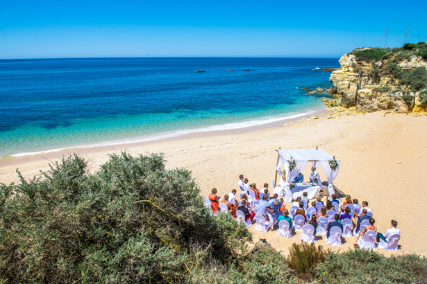 Wedding ceremony on the beach