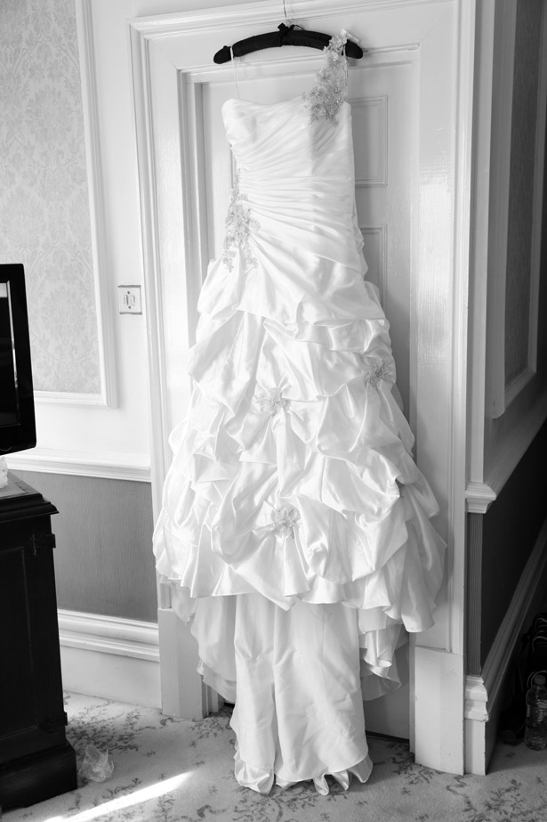 Wedding dress diamonte 