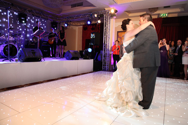 Newlyweds first dance