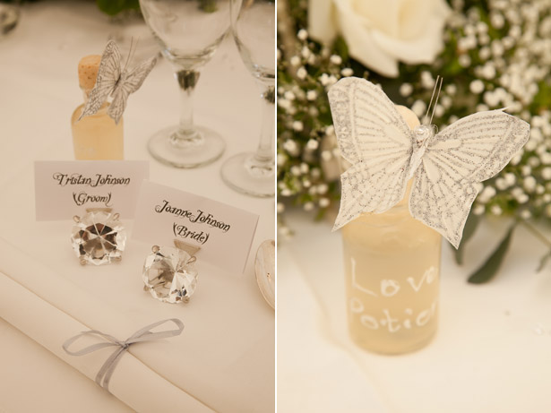 Ivory And Crystal Wedding Theme