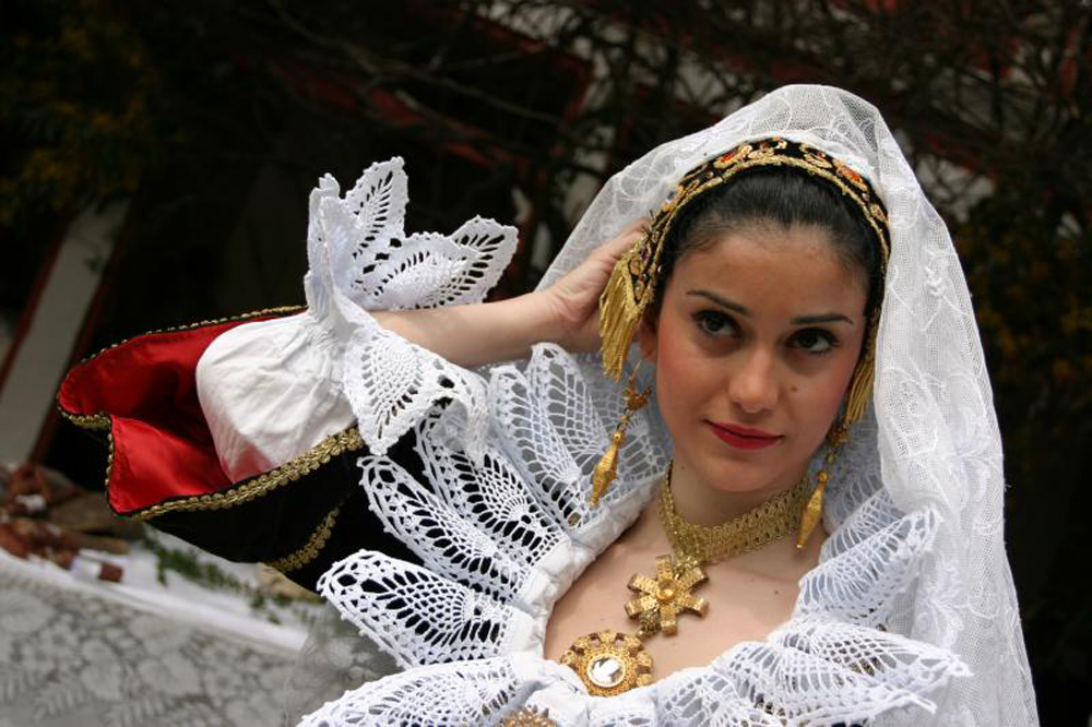 A typical Sardinian wedding