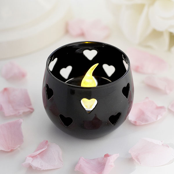 These tea light holders will create the right ambience