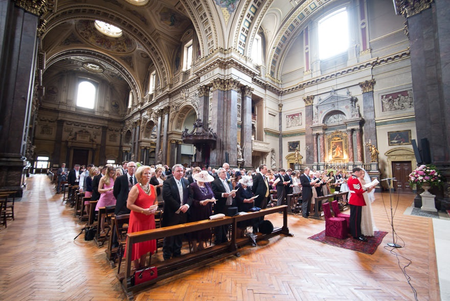 Military wedding ceremony by Douglas Fry Wedding Photographer | Confetti.co.uk