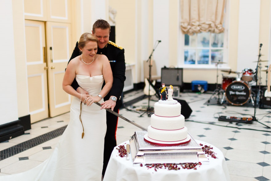 Military wedding ceremony by Douglas Fry Wedding Photographer | Confetti.co.uk