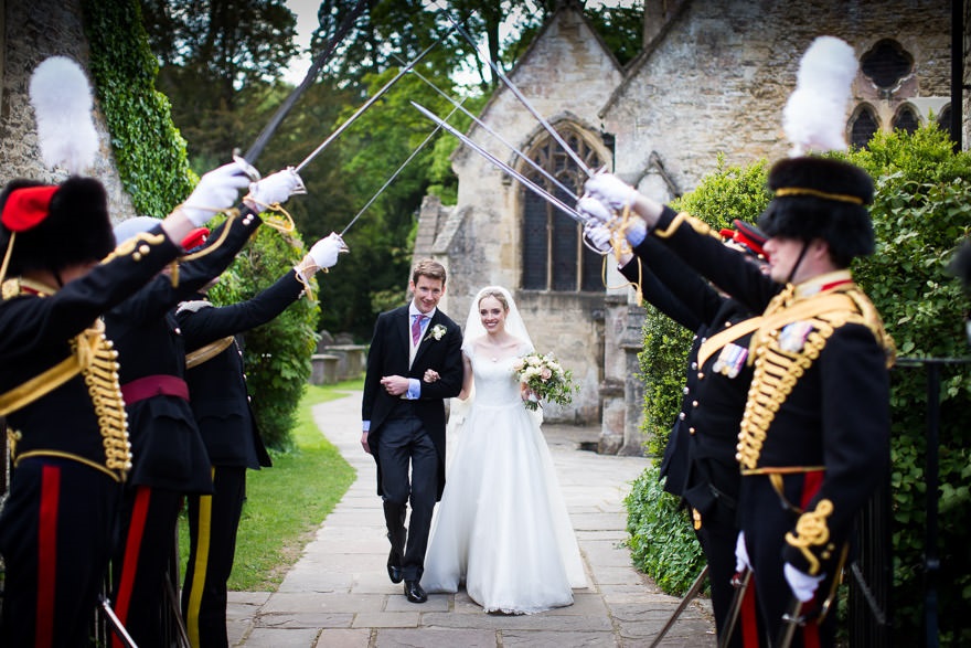 Military wedding ceremony by Douglas Fry Wedding Photographer | Confetti.co.uk