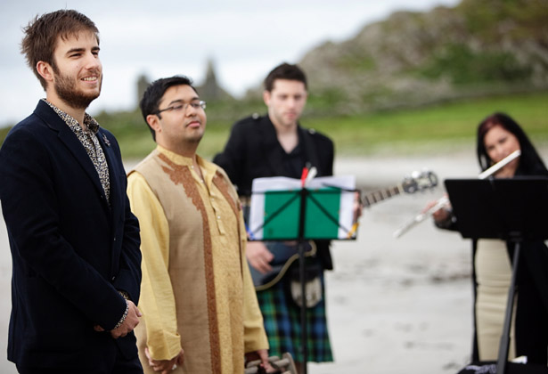 Beach ceremony 