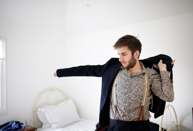 groom getting ready 