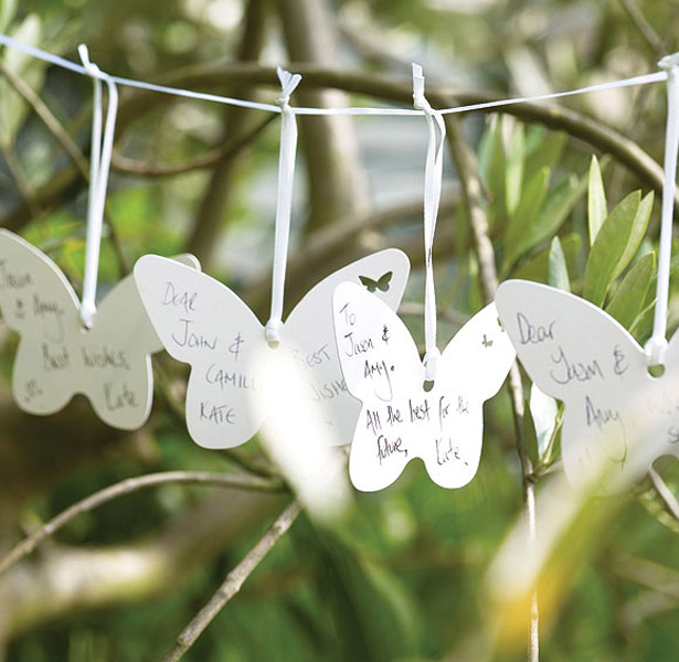 butterflies theme wedding wishes 