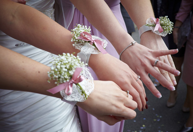 Bridesmaids Wedding corsages