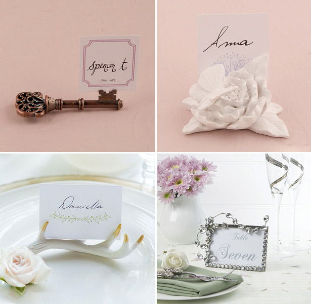 Simple and elegant table card holders 