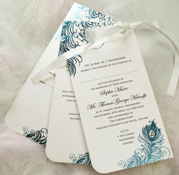 Feathers Invitation