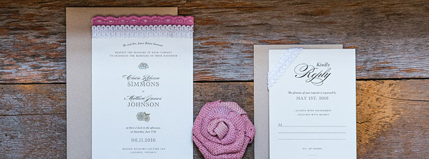 Burlap Chic Stationery Collection