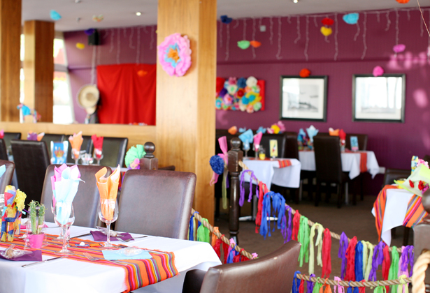 Mexican themed reception