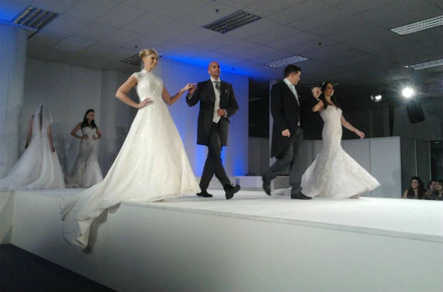 UK Wedding Show catwalk