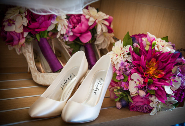 Wedding shoes by Perfect Court Shoes