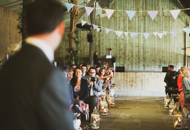 Groom at the alter 