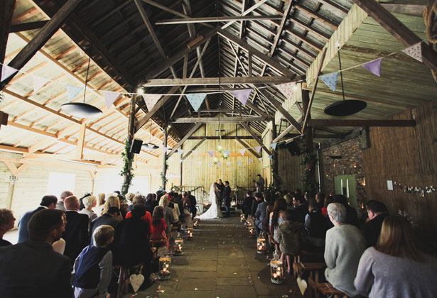 The ceremony at York Maze 