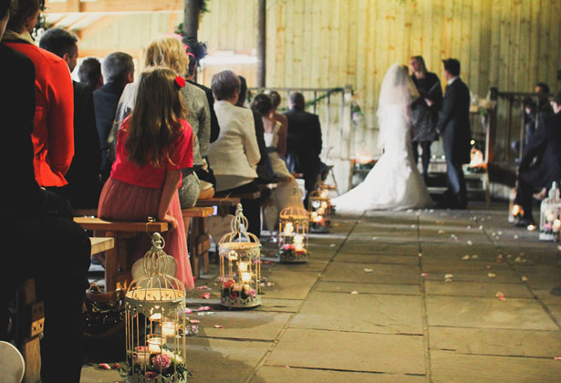 Guests watching the ceremony 