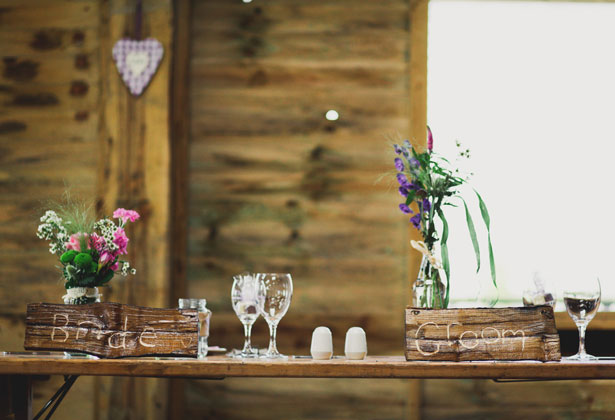 Rustic table setting 