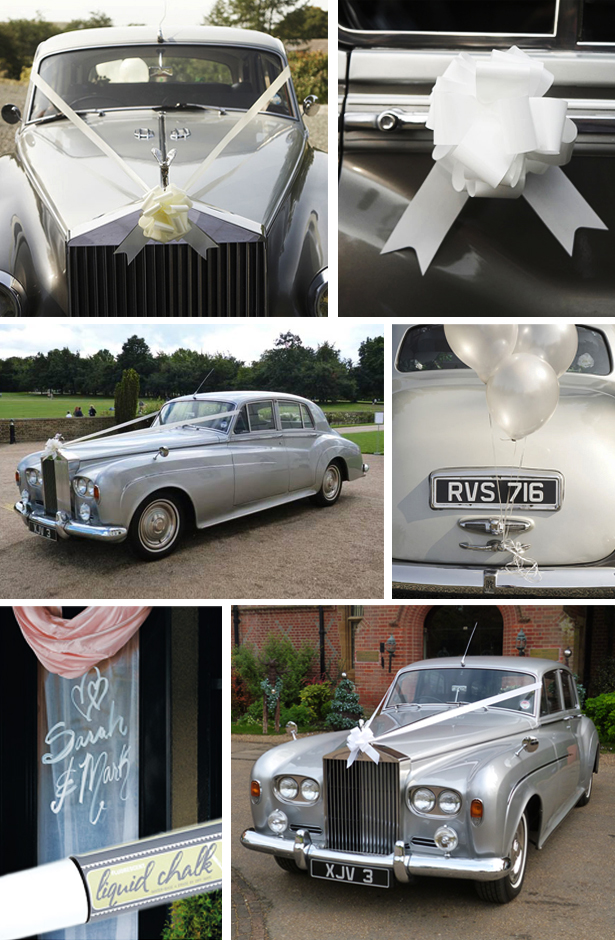 Decorating the Wedding Car - Alpha Class and Decoration Pack and Liquid Chalk