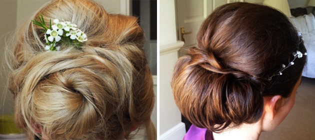 Weddings 2014 bun hairstyle inspiration for brides