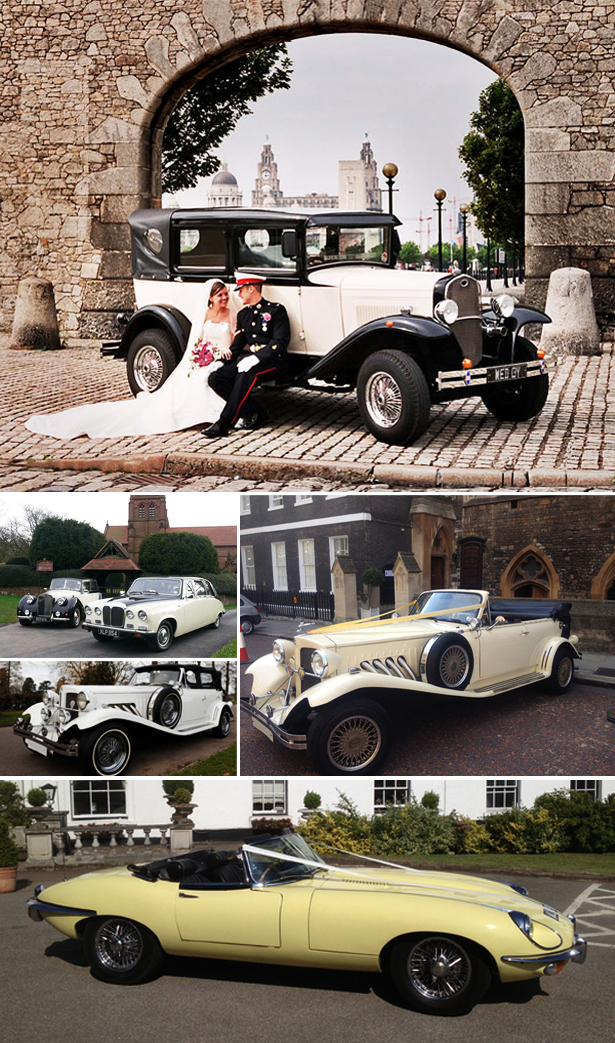 Barringtons Wedding Cars and Limousines and Vintage AT Beaufords and roadster