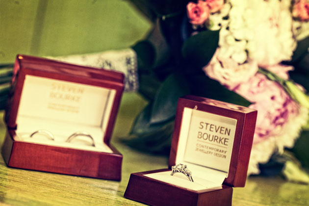 Steven Bourke wedding rings  