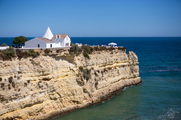 Wedding ceremony at Nossa Senhora da Rocha, Algarve.