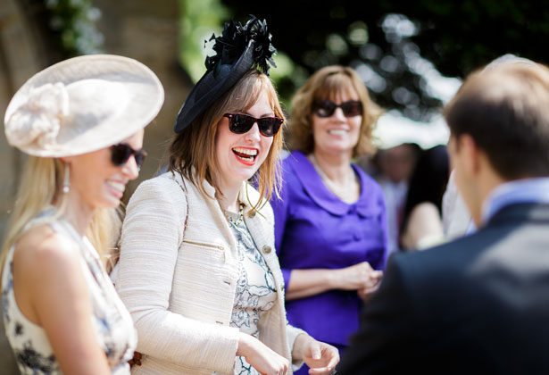 Wedding guests by Douglas Fry Photography