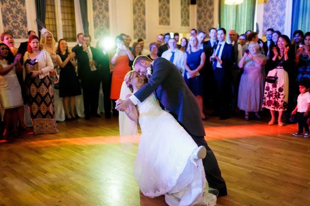 The first dance to the sound of settling by Death cab for cutie. 