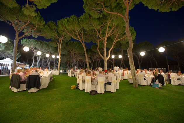 Evening reception at the Sheraton Hotel, Algarve 