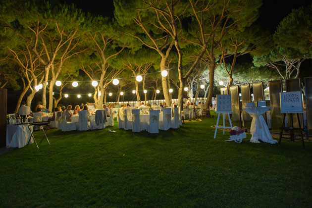 Evening reception at the Sheraton Hotel, Algarve 