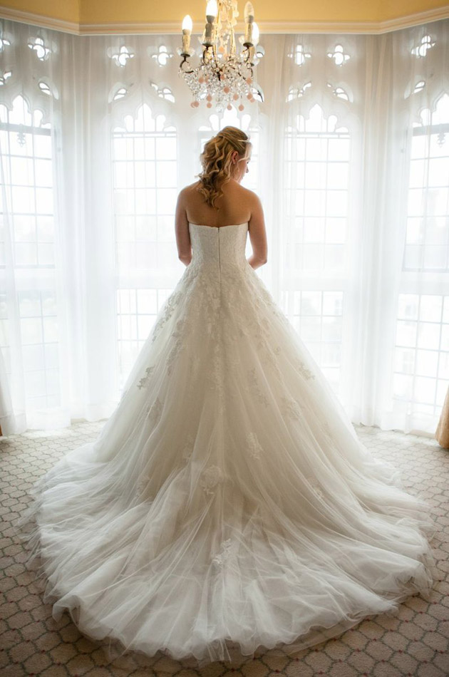 Bridal Gown and Train 