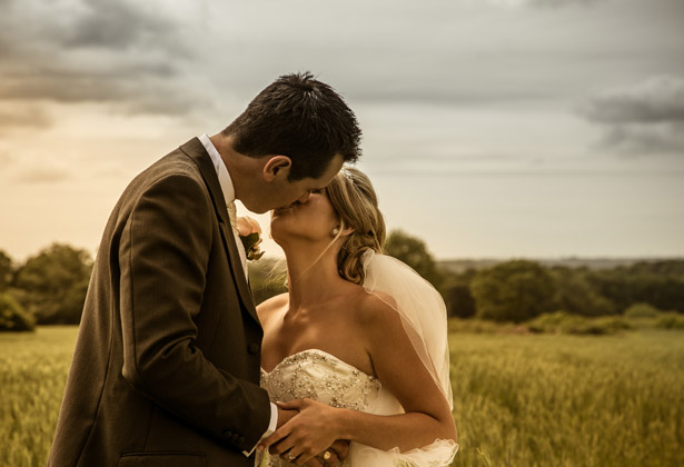 Vintage Wedding Bride and Groom