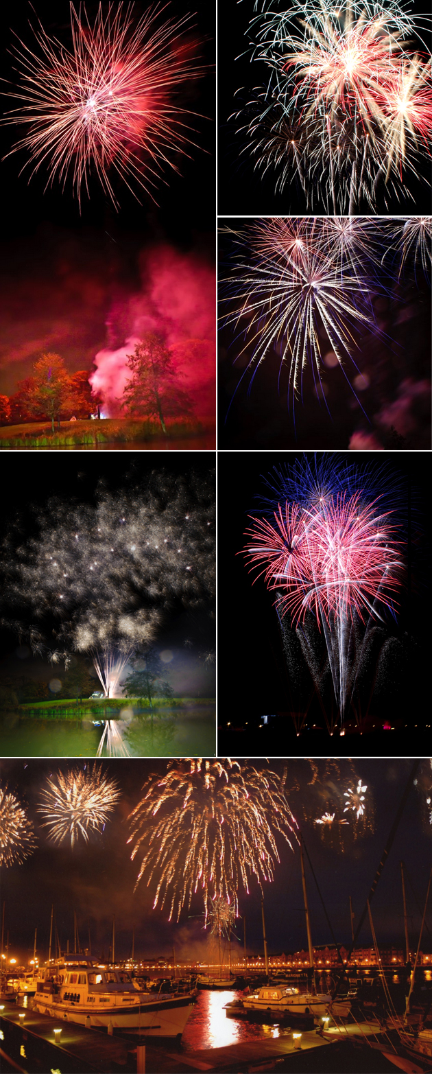 Wedding Reception Fireworks Displays