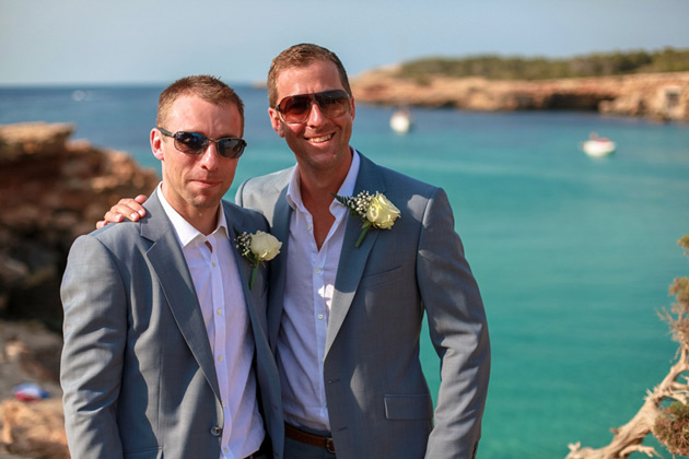 Groom with his best man 