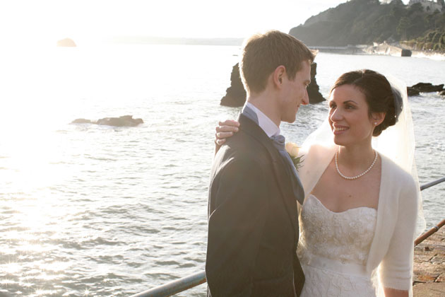 The bride and groom by Ava Images 