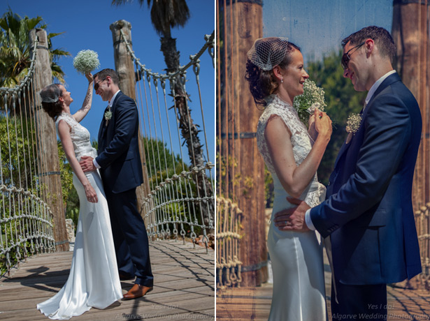 The official wedding portrait by Yes I do Algarve Photography       