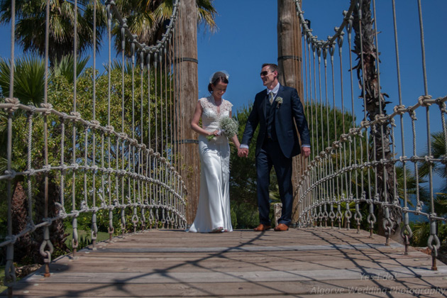 The official wedding portrait by Yes I do Algarve Photography       