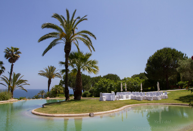 Wedding ceremony at Vila Vita Parc in Porches  