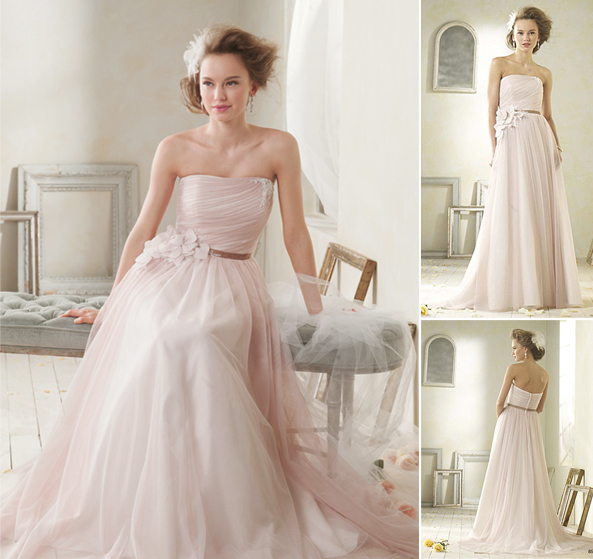 Alfred Angelo Modern Vintage Style 8527 - Blush Tones