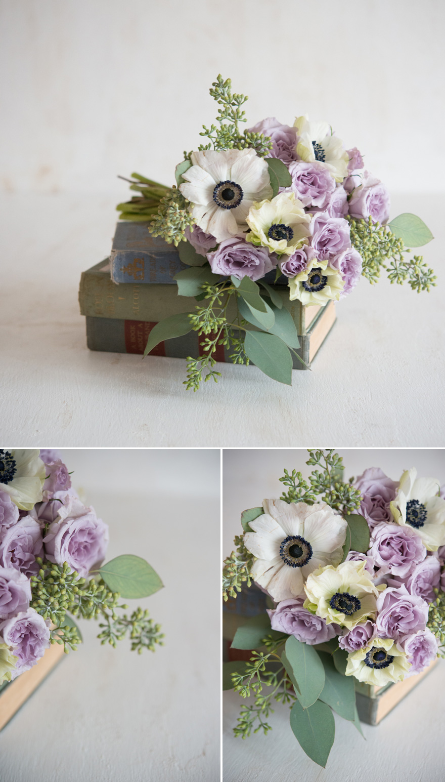 Flowers and Books Centrepiece Idea | Confetti.co.uk