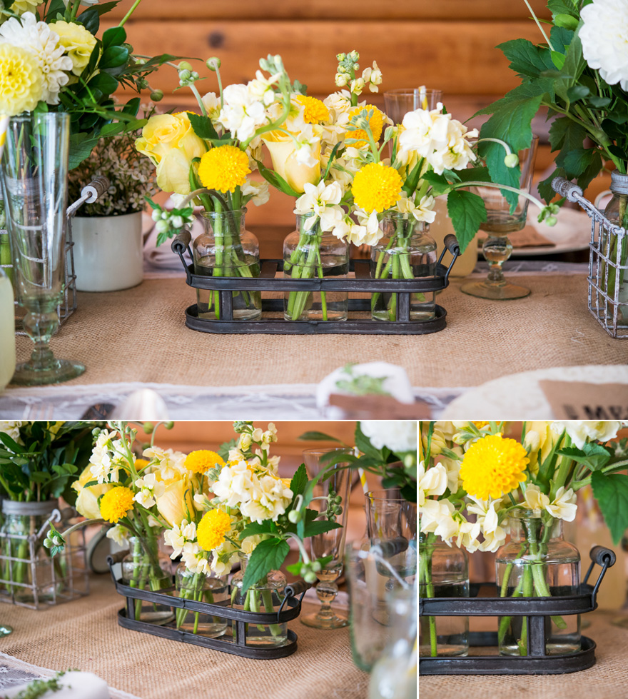 Grey and Yellow Wedding Decor Rustic Wedding Theme | Confetti.co.uk