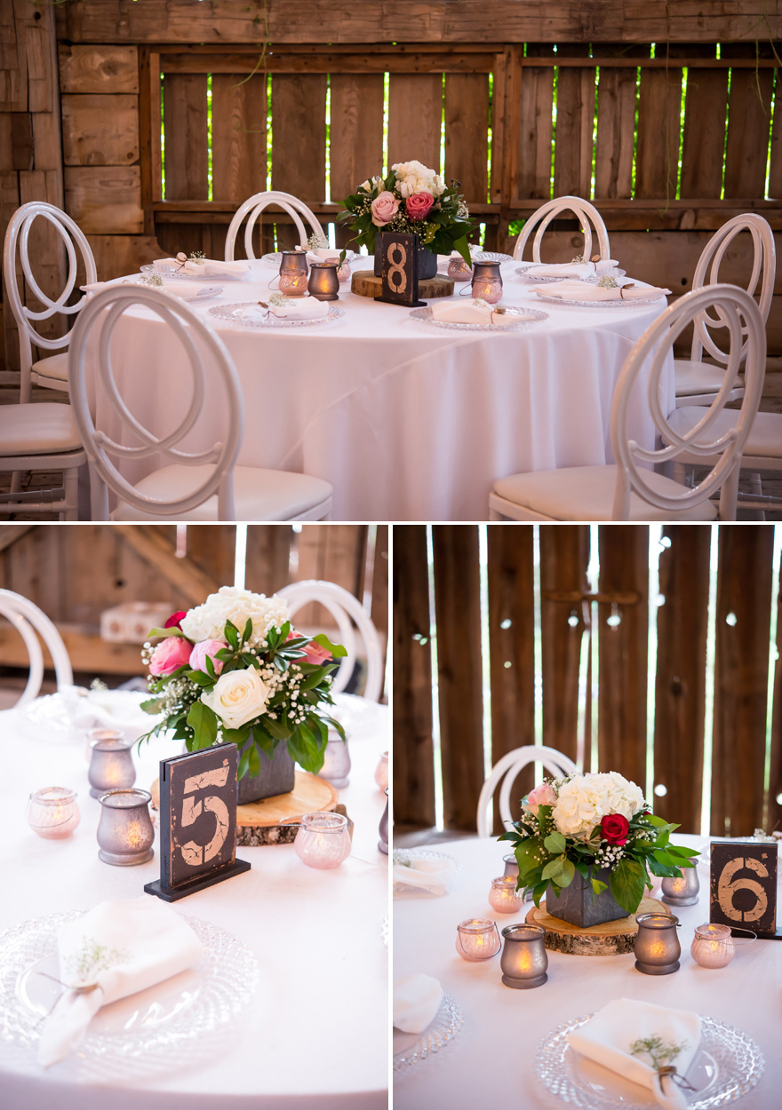 Rustic Shabby Chic Barn Wedding DIY Centrepiece | Confetti.co.uk