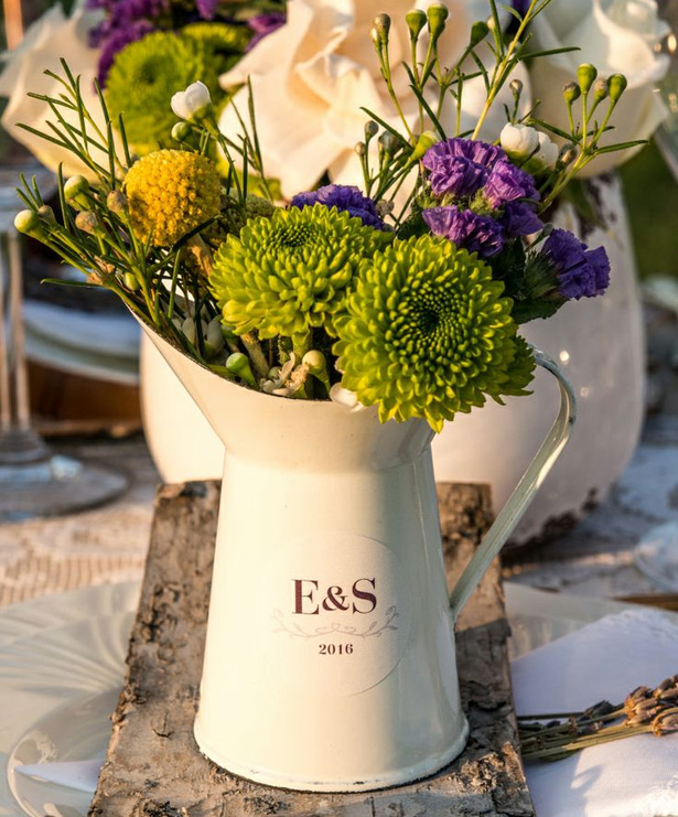 Summer  Jug Centrepieces