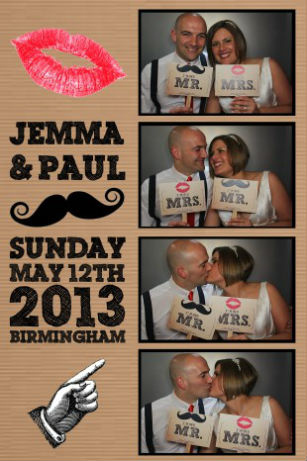 Confetti Photo Booth hire