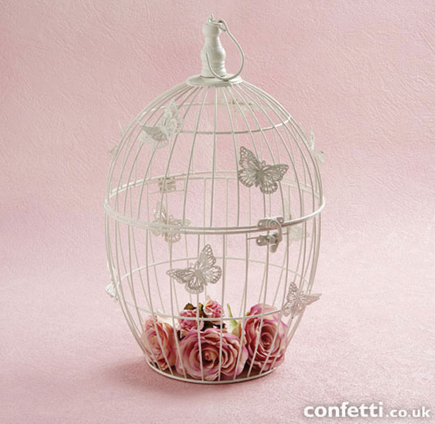 Egg Shaped Butterfly Birdcage