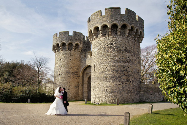 The official wedding portrait by Aspen Photographic